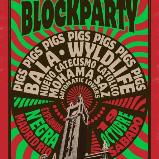 blockparty arganzuela 2024 cartel