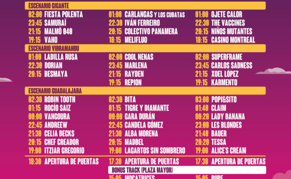 horario festival gigante 2024